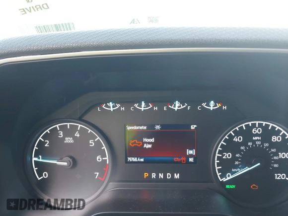 2021 Ford F-150 XL with VIN 1FTFW1CD4MFC76410, listed as a IAAI auction lot 41405983 with 79,768 mi miles and . Bid and sale history available at DreamBid. Image 7.