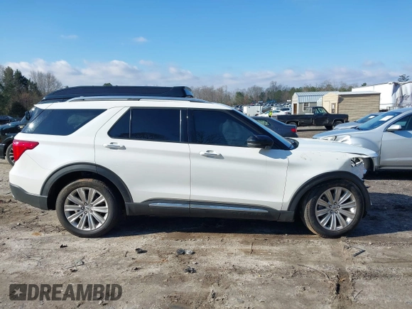2023 Ford Explorer Limited with VIN 1FMSK7FH8PGC03224, listed as a IAAI auction lot 41625519 with 22,123 mi miles. Bid and sale history available at carsss.com. Image 14.