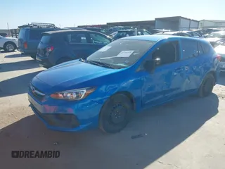 2023 Subaru Impreza with VIN 4S3GTAB68P3702475, listed as a IAAI auction lot 41206655 with 30,571 mi miles and . Bid and sale history available at DreamBid. Image 2.