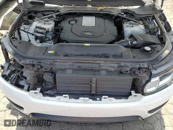 2017 Land Rover Range Rover Sport SE with VIN SALWG2FK7HA126218, listed as a Copart auction lot 57438504 with 66,509 mi miles and Salvage Title. Bid and sale history available at carsss.com. Image 12.