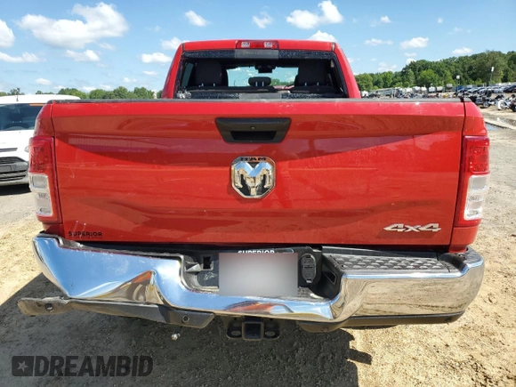 2022 Ram 3500 Tradesman with VIN 3C63R3CL8NG235279, listed as a Copart auction lot 60846814 with 0 mi miles and Salvage Title. Bid and sale history available at carsss.com. Image 6.