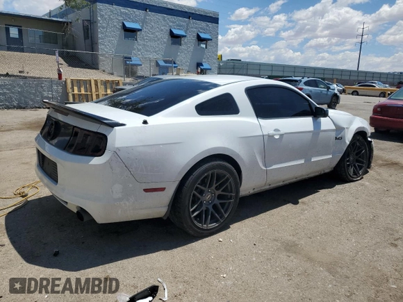 2014 Ford Mustang GT with VIN 1ZVBP8CF2E5237776, listed as a Copart auction lot 56317725 with 88,405 mi miles and Salvage title. Bid and sale history available at DreamBid. Image 3.