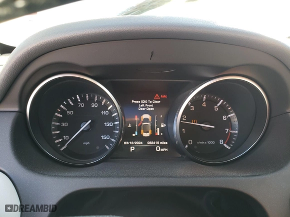 2016 Land Rover Discovery Sport SE with VIN SALCP2BG5GH614691, listed as a Copart auction lot 82826264 with 82,416 mi miles and Salvage Title. Bid and sale history available at carsss.com. Image 9.