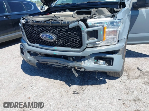2019 Ford F-150 XL with VIN 1FTEW1CP1KFC29631, listed as a IAAI auction lot 41757364 with 81,796 mi miles and . Bid and sale history available at carsss.com. Image 6.