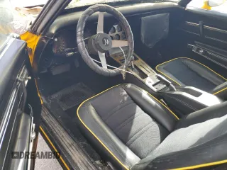 1977 Chevrolet Corvette with VIN 1Z37L7S430874, listed as a Copart auction lot 80905274 with 25,978 mi miles and Non repairable. Bid and sale history available at DreamBid. Image 8.