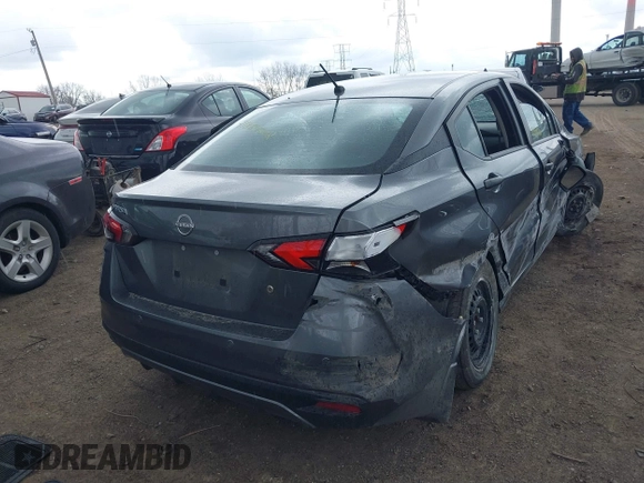 2023 Nissan Versa S z VIN 3N1CN8DV5PL861385, wystawiony jako IAAI lot #41884202 z przebiegiem 21 427 mil mil oraz . Historia ofert i sprzedaży dostępna na DreamBid. Obrazek 4.