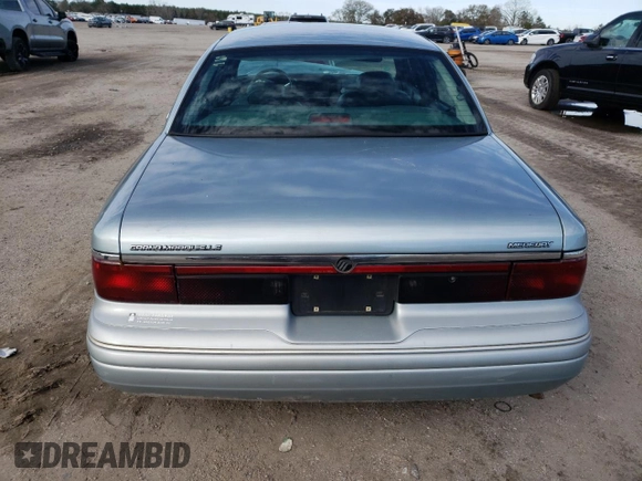 1996 Mercury Grand Marquis LS z VIN 2MELM75W9TX687572, wystawiony jako Copart lot #88784795 z przebiegiem 183 789 mil mil oraz Szkoda całkowita • Salvage title. Historia ofert i sprzedaży dostępna na DreamBid. Obrazek 6.