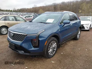 2024 Cadillac XT4 AWD Premium Luxury with VIN 1GYFZDR45RF143981, listed as a IAAI auction lot 42032787 with 14,700 mi miles and . Bid and sale history available at DreamBid. Image 17.