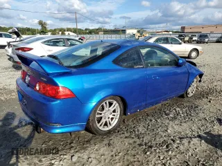 2005 Acura RSX with VIN JH4DC53825S005329, listed as a Copart auction lot 73922634 with 0 mi miles and Salvage Title. Bid and sale history available at carsss.com. Image 3.