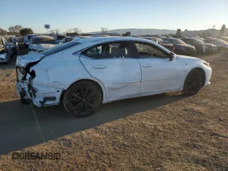 2022 Lexus ES 350 F Sport with VIN 58AGZ1B17NU114906, listed as a Copart auction lot 88810935 with 27,967 mi miles and Salvage title. Bid and sale history available at DreamBid. Image 3.