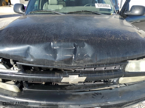 2004 Chevrolet Tahoe LT with VIN 1GNEK13ZX4R257966, listed as a Copart auction lot 83430864 with 0 mi miles and Salvage Title. Bid and sale history available at carsss.com. Image 14.