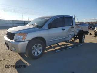 2011 Nissan Titan S with VIN 1N6AA0EC6BN310936, listed as a Copart auction lot 89353955 with 140,832 mi miles and Salvage Title. Bid and sale history available at carsss.com. Image 1.