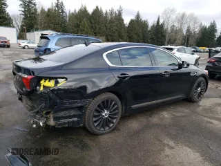2015 Kia K900 Luxury with VIN KNALW4D46F6017436, listed as a Copart auction lot 44897925 with 63,506 mi miles and Salvage Title. Bid and sale history available at carsss.com. Image 3.