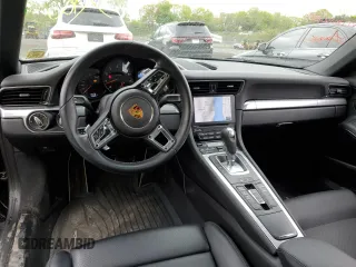 2018 Porsche 911 Carrera with VIN WP0AA2A93JS106166, listed as a Copart auction lot 51105893 with 11,476 mi miles. Bid and sale history available at carsss.com. Image 8.