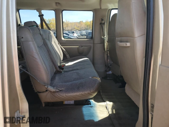 2007 Chevrolet Express Passenger with VIN 1GAHG35U371139158, listed as a Copart auction lot 77185544 with Not provided miles and Salvage title. Bid and sale history available at DreamBid. Image 11.