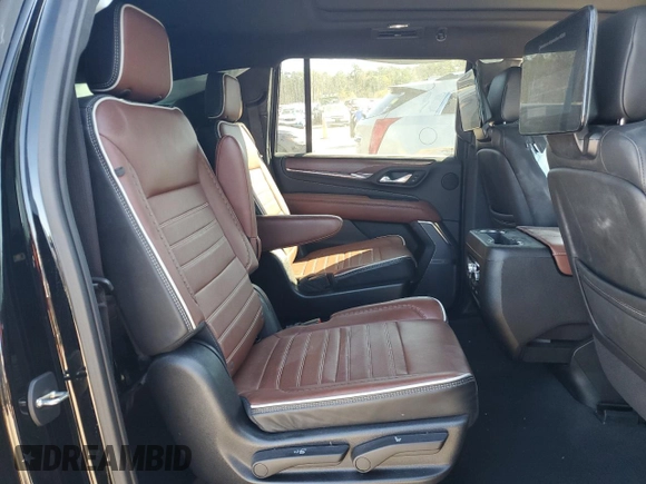 2023 GMC Yukon XL Denali Ultimate with VIN 1GKS2KKL8PR347320, listed as a Copart auction lot 81120334 with 16,028 mi miles and Salvage Title. Bid and sale history available at carsss.com. Image 12.