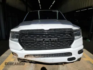 2023 Ram 1500 Big Horn with VIN 1C6RRFFGXPN666856, listed as a Copart auction lot 74139104 with 48,597 mi miles and Salvage title. Bid and sale history available at DreamBid. Image 5.