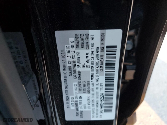 2023 Mazda CX-30 2.5 S Select Package with VIN 3MVDMBBM2PM523284, listed as a Copart auction lot 81982674 with 16,378 mi miles and Salvage Title. Bid and sale history available at carsss.com. Image 13.