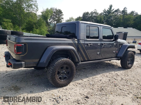 2021 Jeep Gladiator Mojave z VIN 1C6JJTEG8ML594082, wystawiony jako Copart lot #60830745 z przebiegiem 27 528 mil mil oraz Szkoda całkowita • Salvage title. Historia ofert i sprzedaży dostępna na DreamBid. Obrazek 3.