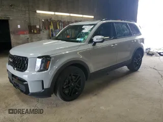 2024 Kia Telluride EX X-Line z VIN 5XYP3DGC3RG427452, wystawiony jako Copart lot #55381405 z przebiegiem 21 614 mil mil oraz Szkody całkowita. Historia ofert i sprzedaży dostępna na DreamBid. Obrazek 1.