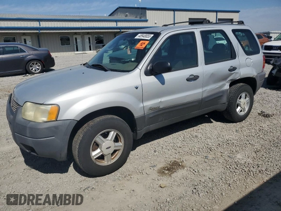 2002 Ford Escape XLS Choice with VIN 1FMYU02112KB00947, listed as a Copart auction lot 48948855 with 223,287 mi miles and Salvage title. Bid and sale history available at DreamBid. Image 1.