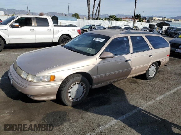 1993 Mercury Sable z VIN 1MELM5849PA655685, wystawiony jako Copart lot #85732984 z przebiegiem 98 081 mil mil oraz Tytuł czysty. Historia ofert i sprzedaży dostępna na DreamBid. Obrazek 1.