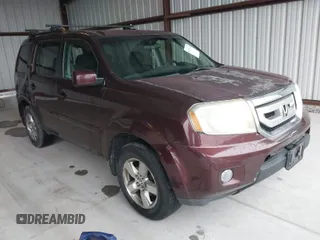 2009 Honda Pilot EX with VIN 5FNYF48499B005597, listed as a IAAI auction lot 41975121 with 309,769 mi miles. Bid and sale history available at carsss.com. Image 1.