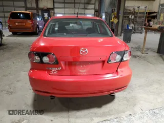 2008 Mazda 6 i Sport VE with VIN 1YVHP80C885M47093, listed as a Copart auction lot 46469675 with 68,773 mi miles and Salvage Title. Bid and sale history available at carsss.com. Image 6.