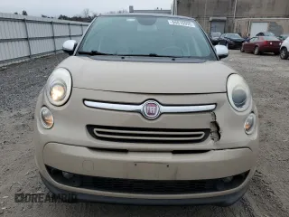 2014 FIAT 500L Lounge with VIN ZFBCFACH0EZ029698, listed as a Copart auction lot 44010995 with 113,555 mi miles and Salvage Title. Bid and sale history available at DreamBid. Image 5.