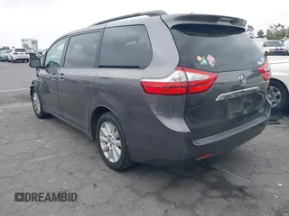 2015 Toyota Sienna Limited with VIN 5TDDK3DC4FS097372, listed as a IAAI auction lot 42204810 with 106,759 mi miles and . Bid and sale history available at DreamBid. Image 3.