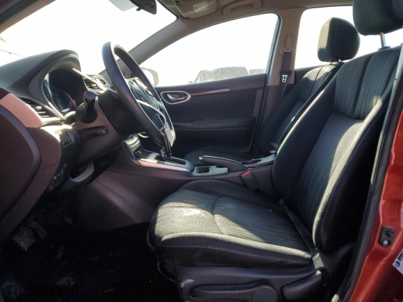2016 Nissan Sentra SV with VIN 3N1AB7AP9GY232702, listed as a Copart auction lot 77533974 with NaN miles and Salvage Title. Bid and sale history available at carsss.com. Image 7.