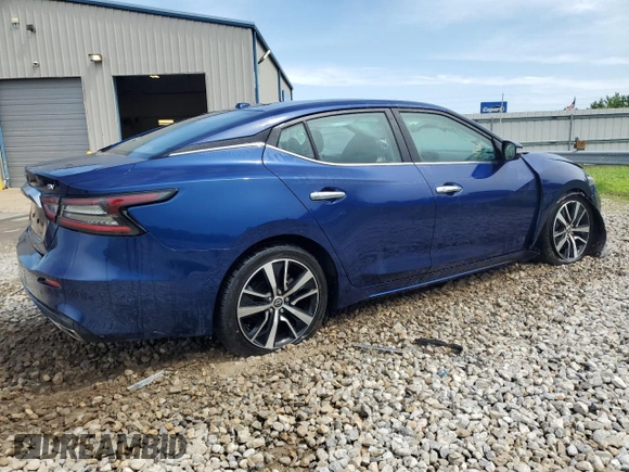 2023 Nissan Maxima SV with VIN 1N4AA6CV5PC511097, listed as a Copart auction lot 61635765 with 57,466 mi miles and Clean title. Bid and sale history available at DreamBid. Image 3.
