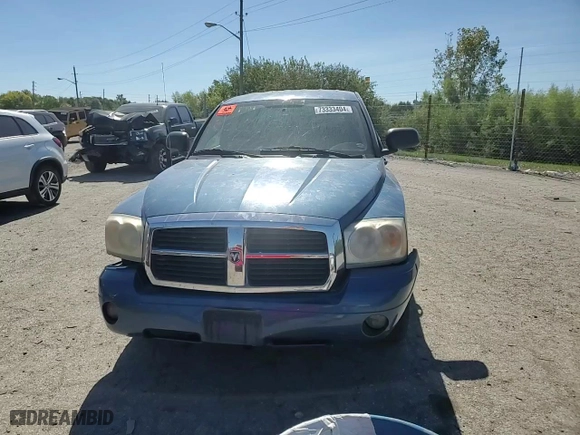 2006 Dodge Dakota SLT with VIN 1D7HE48N56S533265, listed as a Copart auction lot 73333404 with 0 mi miles and Non Repairable. Bid and sale history available at carsss.com. Image 10.