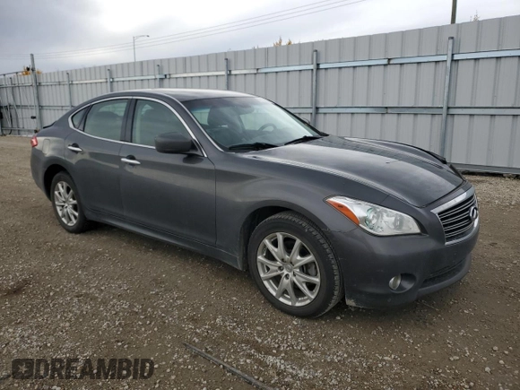 2011 Infiniti M37 with VIN JN1BY1AR2BM371065, listed as a Copart auction lot 74764014 with 175,130 mi miles and Salvage Title. Bid and sale history available at carsss.com. Image 4.