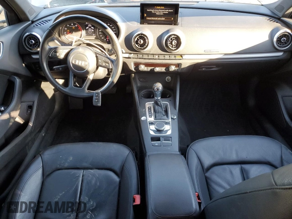 2017 Audi A3 Sedan Premium with VIN WAUAUGFF1H1060885, listed as a Copart auction lot 45516145 with 64,494 mi miles and Salvage Title. Bid and sale history available at carsss.com. Image 8.