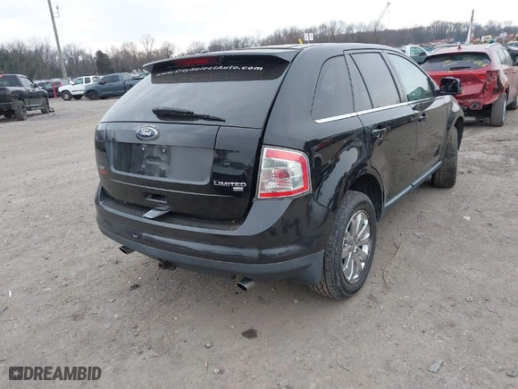 2008 Ford Edge Limited with VIN 2FMDK49C28BA92461, listed as a IAAI auction lot 41354612 with 177,555 mi miles. Bid and sale history available at carsss.com. Image 4.