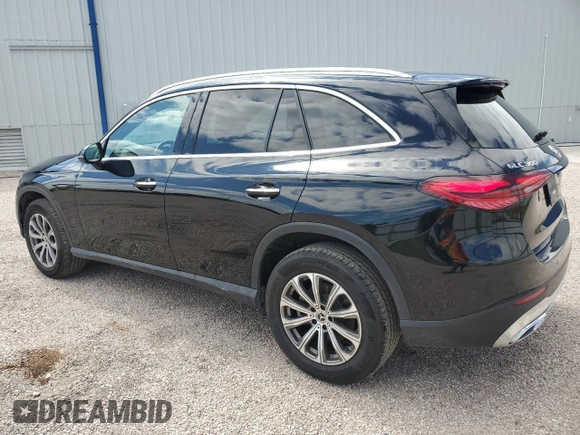 2024 Mercedes-Benz GLC with VIN W1NKM4HB9RF215941, listed as a Copart auction lot 52581545 with 15,151 mi miles and Clean Title. Bid and sale history available at carsss.com. Image 2.