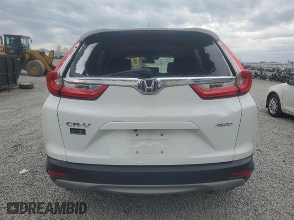 2019 Honda CR-V EX with VIN 2HKRW2H54KH674109, listed as a Copart auction lot 50456785 with 82,770 mi miles and Salvage Title. Bid and sale history available at DreamBid. Image 6.