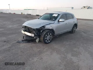 2017 Infiniti QX50 with VIN JN1BJ0RP2HM389625, listed as a IAAI auction lot 41600350 with Not Provided miles. Bid and sale history available at carsss.com. Image 2.