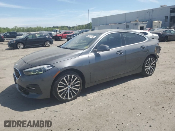 2021 BMW 2 Series 228i xDrive with VIN WBA73AK06M7G33379, listed as a Copart auction lot 53975125 with 32,571 mi miles and Salvage Title. Bid and sale history available at DreamBid. Image 1.