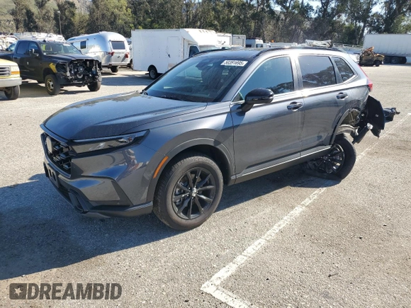 2025 Honda CR-V Sport-L with VIN 2HKRS6H84SH800949, listed as a Copart auction lot 50391695 with 8,628 mi miles and Salvage Title. Bid and sale history available at DreamBid. Image 1.
