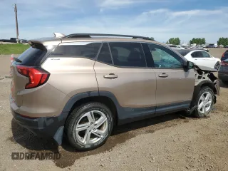 2018 GMC Terrain SLE z VIN 3GKALTEX6JL196702, wystawiony jako Copart lot #58669945 z przebiegiem 86 215 mil mil oraz Szkody całkowita. Historia ofert i sprzedaży dostępna na DreamBid. Obrazek 3.