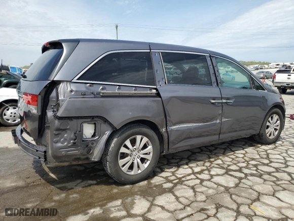 2016 Honda Odyssey SE with VIN 5FNRL5H38GB078189, listed as a Copart auction lot 52321365 with 94,662 mi miles and Salvage Title. Bid and sale history available at carsss.com. Image 3.