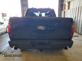 2024 Ford F-150 STX with VIN 1FTFW2L59RFA46030, listed as a Copart auction lot 53657205 with Not Provided miles and Salvage Title. Bid and sale history available at carsss.com. Image 6.