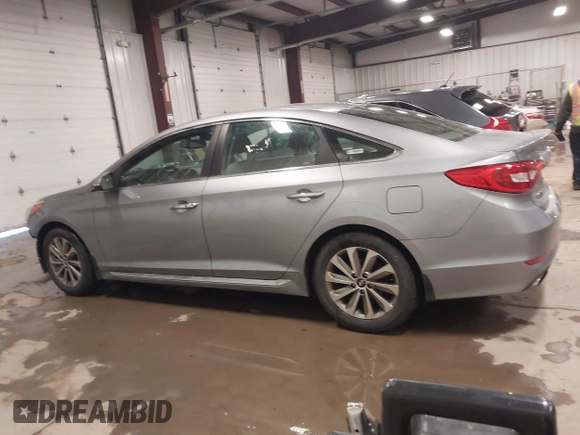 2017 Hyundai Sonata Sport with VIN 5NPE34AF0HH470616, listed as a IAAI auction lot 41550055 with 157,969 mi miles. Bid and sale history available at carsss.com. Image 14.
