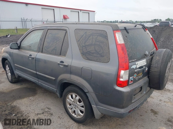 2005 Honda CR-V EX SE with VIN SHSRD78985U301575, listed as a IAAI auction lot 41973175 with 233,508 mi miles. Bid and sale history available at carsss.com. Image 3.