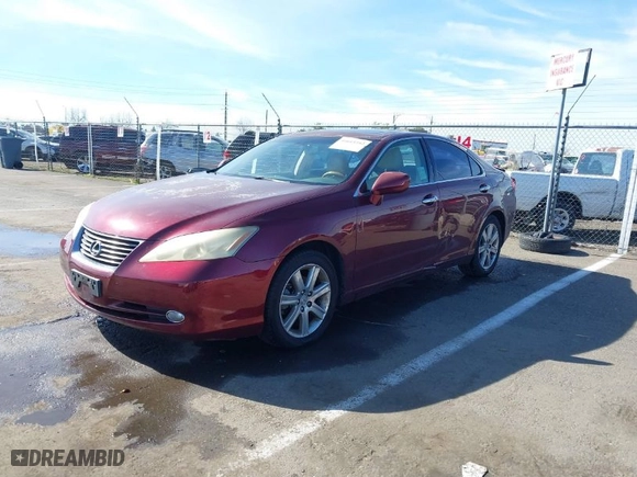 2007 Lexus ES 350 with VIN JTHBJ46G472017138, listed as a IAAI auction lot 41615392 with NaN miles. Bid and sale history available at carsss.com. Image 2.