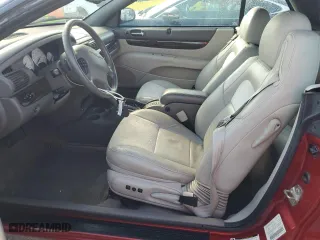 2004 Chrysler Sebring Limited with VIN 1C3EL65R14N412772, listed as a Copart auction lot 77837414 with 73,992 mi miles and Non Repairable. Bid and sale history available at carsss.com. Image 7.