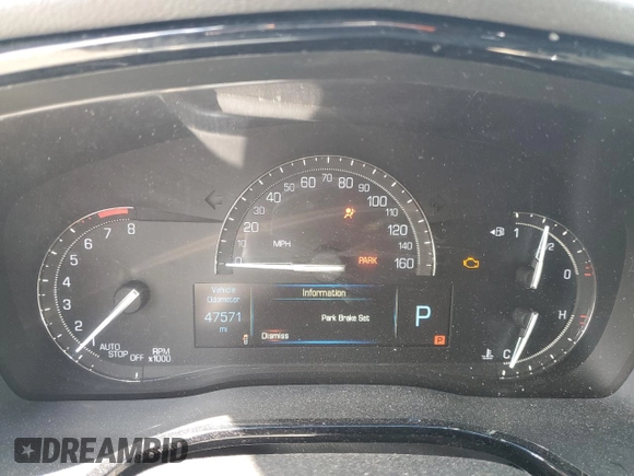 2019 Cadillac XT5 AWD z VIN 1GYKNBRSXKZ194538, wystawiony jako Copart lot #47940475 z przebiegiem 47 571 mil mil oraz Szkoda całkowita • Salvage title. Historia ofert i sprzedaży dostępna na DreamBid. Obrazek 9.