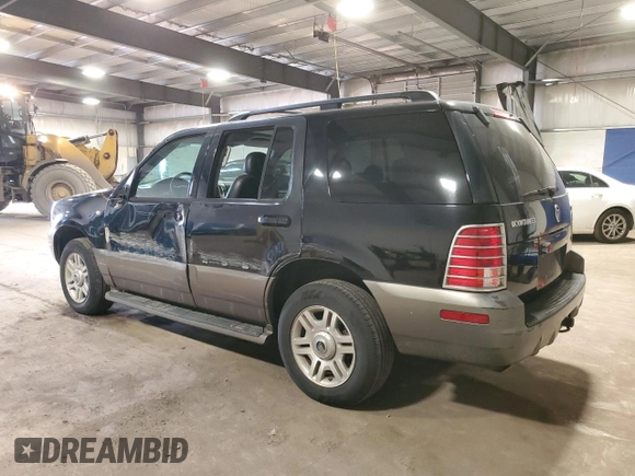 2004 Mercury Mountaineer Convenience z VIN 4M2ZU86W74ZJ45747, wystawiony jako Copart lot #45710115 z przebiegiem 140 798 mil mil oraz Szkoda całkowita • Salvage title. Historia ofert i sprzedaży dostępna na DreamBid. Obrazek 2.